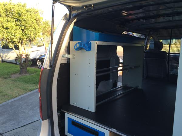 hyundai iload shelving system